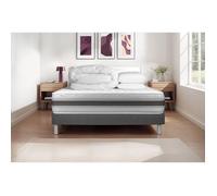 Pack prêt a dormir VITALMEMO BACK 140 x 190 cm sommier Kit gris