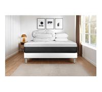 Pack prêt a dormir VITAL FORM 160 x 200 cm sommier Kit blanc