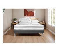 Pack prêt a dormir VITAL RELAX 180 x 200 cm sommier Kit gris