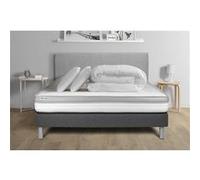 Pack prêt a dormir VITAL RELAX 140 x 200 cm sommier Kit gris