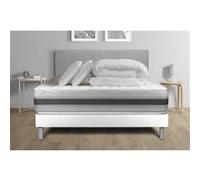 Pack prêt a dormir VITALSPRING RECOVER 140 x 200 cm sommier Kit blanc