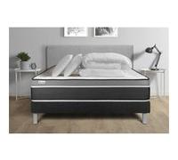 Pack prêt a dormir VITAL CARE 160 x 200 cm sommier Kit noir