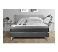 Pack prêt a dormir VITAL CARE 160 x 200 cm sommier Kit gris
