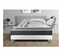 Pack prêt a dormir VITAL CARE 160 x 200 cm sommier Kit blanc