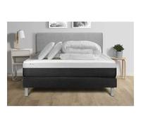 Pack lit complet - Matelas 180x200 cm + Sommier tapissier à lattes (en kit) + 2 oreillers + Couette - Vital Form G