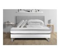 Pack prêt a dormir VITAL RELAX 180 x 200 cm sommier Kit blanc