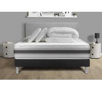 Pack prêt a dormir VITALMEMO BACK 180 x 200 cm sommier Kit noir
