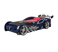 Vipack Pack Lit enfant & matelas Gran Turismo 90x200 cm Bleu