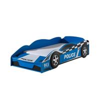Vipack Funbeds Lit Junior Voiture De Police + Matelas