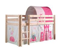 Pack - Lit Enfant, Tente & Tunnel Pino Princesse Naturel