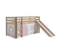 Pack - Lit Enfant Toboggan & Tente "Pino Birdy" Naturel