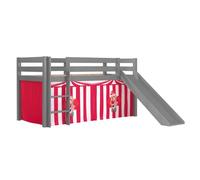 Pack - Lit Enfant Toboggan & Tente "Pino Cirque" Gris