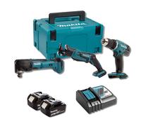 Pack lot Artisan DDF453 + DTM51 + DJR183 (2x5.0Ah) en Makpac - MAKITA