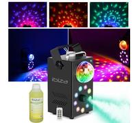Pack Lumière 2 Pieds Mooving Light ML-SUPPORT-DJLIGHT - 8 Crochets SH2B - Dispatching 8 Voies - Machine Fumée Ibiza 700W DMX