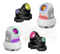 Pack Lumière Ibiza 2 Lyres 2-en-1 Wash/Astro - 2 Lyres DMX Beam 40W - Fête Pro Anniversaire Soirée Bar Mariage DJ Mobile Club