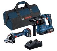 Pack marteau perforateur et meuleuse - Bosch - 0615A50037