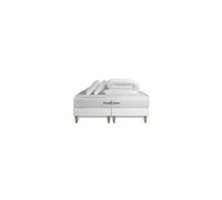 Pack matelas a memoire de forme maxi epaisseur Balmoral 180x200cm + double sommier 90x200 cm + 2 oreillers + 1 couette