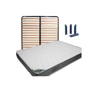 Pack Matelas + AltoLattes 130x190 + Pieds - JAVA -