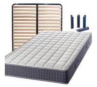Pack Matelas + AltoLattes 140x190 + Pieds - SILHOUETTE - ALTOBUY G