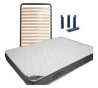 Pack Matelas + AltoLattes 90x200 + Pieds - JAVA - ALTOBUY G