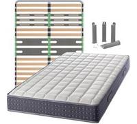 Pack Matelas + AltoZone 140x190 + Pieds - SILHOUETTE - ALTOBUY G