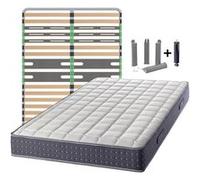 Pack Matelas + AltoZone 160x200 + Pieds - SILHOUETTE - ALTOBUY G