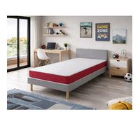 Pack Matelas en Mousse 80x160 cm DOGO SONHO avec Drap Housse Protecteur et Oreiller 70x35cm