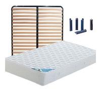 Pack Matelas + Lattes 160x200 + Pieds - MALDIVES - ALTOBUY G