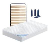 Pack Matelas + Lattes 90x190 + Pieds - IBIZA - ALTOBUY G