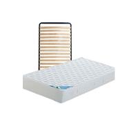Pack Matelas + Lattes 90x200 - MALDIVES -