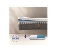 EMMA Pack Matelas Emma Original Lite 90x190 cm + Oreiller Emma Original Adapt + Ressorts + Mémoire