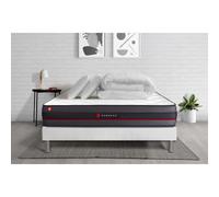 Pack matelas REGEN 140x200 + sommier blanc + Couette + 2 oreillers