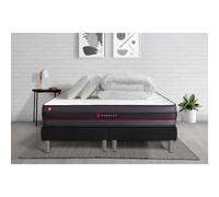 Pack matelas REGEN 200x200 + double sommiers noir 100x200 + Couette + 2 oreillers