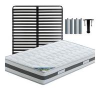 Pack Matelas + Titanium 22 160x200cm + Pieds - SEYCHELLES - ALTOBUY G