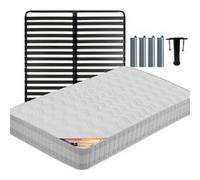Pack Matelas + Titanium 22 160x200cm + Pieds - TAHITI - ALTOBUY G