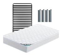 Pack Matelas + Titanium 22 90x190cm + Pieds - CHYPRE - ALTOBUY G