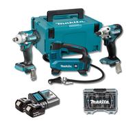 Pack Mecanicien DTW300 + DMP180 + DTD156 (2x5.0Ah) en MAKPAC - MAKITA