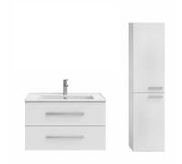 Pack meuble vasque 60 cm JACOB DELAFON Ola up blanc + colonne
