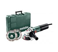 Metabo Meuleuses d'angle WQ 1100-125 Set