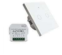 Pack miniswitch et interrupteur sans fils connecté tactile double SomLife app tuya smart life Alexa/Google Home