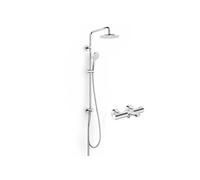 Pack mitigeur bain douche thermostatique Wave + colonne DURAVIT Shower system Reno
