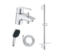 Pack mitigeur BD mécanique GROHE Quickfix Start + Douchette Vitalio Comfort 110 + Barre Quickfix Vitalio Smartactive + Flexible