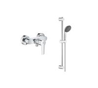 Pack mitigeur de douche Start 2021 avec ensemble de douche 2 jets GROHE chromé