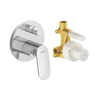 Duravit Mitigeur bain-douche encastré Wave WA4210008010 – monocommande chromé 2 sorties