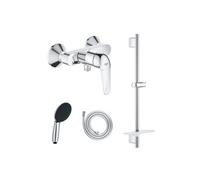 Pack mitigeur douche mécanique Swift 2023 + Douchette Vitalio Start 110 + Barre Quickflix Vitalio Smartactive + Flexible