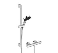 Hansgrohe Ensemble de douche Pulsify S mitigeur Ecostat Fine EcoSmart+ 65cm, flexible 160 cm, chromé
