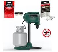 MOSQUITO MAGNET - Pioneer - Anti-Moustique d'extérieur - Jusqu'à 3000m2-1 Recharge d'Atrakta + 1 Recharge de R-Octenol
