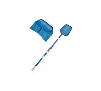 Pack nettoyage pour piscine - Manche tlescopique - Epuisette de fond - Epuisette de surface YYV