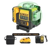Pack Niveau Laser Vert DEWALT 12V DW089LG 3D 360° avec Chargeur