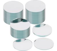 Pack Of 100 Round Mirrors - 7.5cm Small Mirror For Diy Projects, Crafts & Home Decoration - Mosaic Decoration Mirrors For Living Room & Bedroom